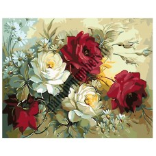 Картина по номерам KTMK-flwrs01