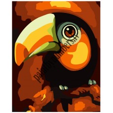 Картина по номерам KTMK-tucan