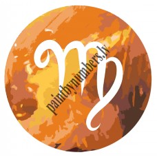 Картина по номерам KTMK-virgo04sign