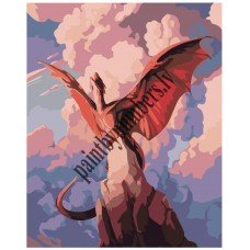 Картина по номерам TSKK-draco2